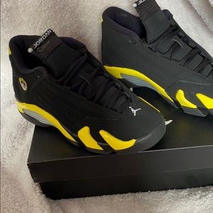 black and yellow 14s release date